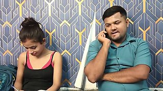 Step Sister and Brother Alone Fun - Blowjob, Cumshot, and Hardcore Desi Sex