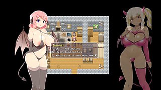 Glamorous pixel game and manga porn with Terrathefoxgaming