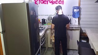Stepmom Fucked By Surprise In Her Kitchen