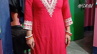 Young Stepbrother Wife Washing Clothes and Reviews Her Tight Pussy and Ass