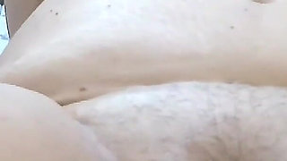 Real Mature Couple Enjoys Rubbing with Abundant Cumshot on Her