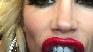 Mexicana blowjob with her big boobs