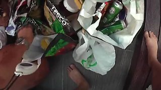 Naked Pool Party with Hot Girls - Group of Guys Gets Naked for Blowjobs & Threesome