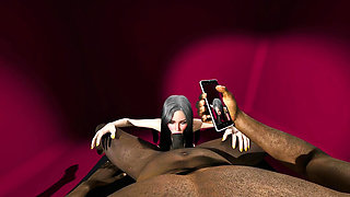 Filmed While She Sucks - VR Cgi 3D Hentai Anime