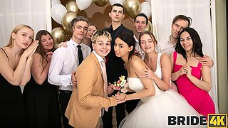 Bride 4K featuring Ashly Rabbit and Moon Imp's doggystyle smut