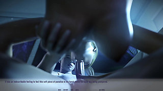 Awam 2 Ellie Real Fuck - Ellie Gets Insanely Horny Watching Her Friend Suck Dylan's Cock - Ending with Wild Threesome