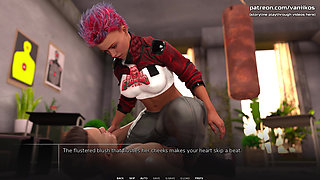 Busty Tattooed Muscular Girl With A Big Ass Rides Big Cock And Gets A Hot Pussy Creampie - Taboo University