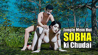 My sexy sister-in-law and I had passionate sex in the jungle. Sex with Savita Bhabhi.