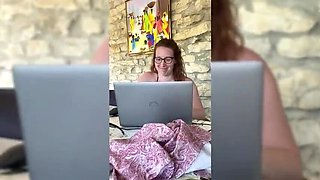 Redandreamoon & Coralielacoquine French Vlog: Poolside Blowjob and Handjob with BBW Nude Fun