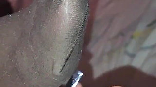 Fuck Me Through My Tights, I Want a Creampie