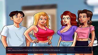 Misskitty2k's unexpected invitation in the summertime saga