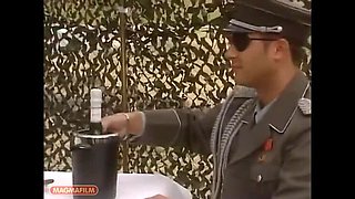 German Army General Fucks Big Tits Soldier Girl Anal Doggy Style