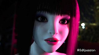 Erotic hottie's 3d animated porn