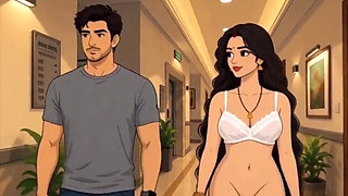 Desi Padosan Bhabhi Ki Chudai - Software Engineer Ne Bhari Pyas Animated