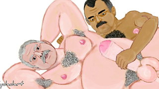 Bear Daddy Mature - Cartoon Gaysex videos