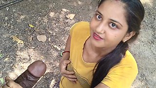 Slim indian girl fucked on the farm POV