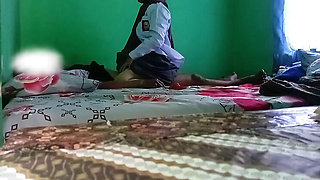 Indonesian Hijab Teen 18 Year Old Homemade Creampie - School Girl Passionate Sex