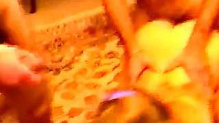 Asian Countryside Gangbang: Double Anal Penetration & Facial for Stocking-Clad Casting