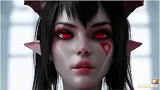 Fucking A Milf On Halloween Night Big Pussy And Tits Cartoon Porn Ai Generated Animation