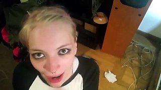 Goth Amatr Deepthroats i svenska sexband