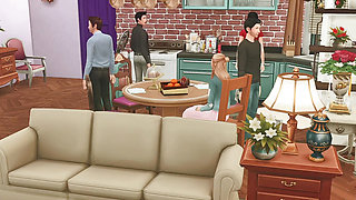 TV Show's XXX Adaptation Series Friends_vol.3 Group Orgy at Home