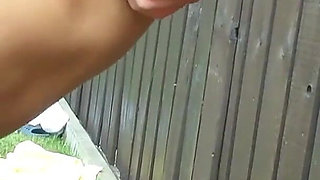 Outdoor bukkake party with sexy teens Adreena Winters and Mira cuckold