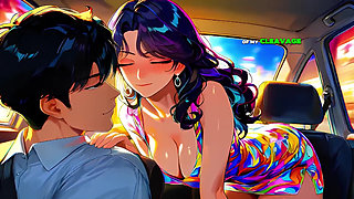 Betrayed 39-year-old Latina Wife Gets Fucked Hard by Taxi Driver on the Road - Ai Animation