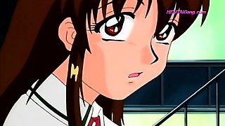 Shy MILF Gets Filled in Public by Her Secret Doms (ENG SUB)