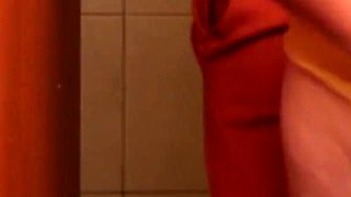 Step Sister Fucked in the Bathroom Before Her Virtual Classes