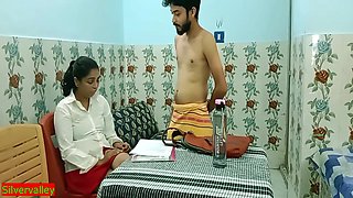 Indian Hot Girls Fucking With Teacher For Passing Exam! Hindi Hot Sex 16 Min