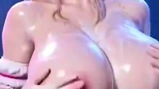 Just a Beautiful Blonde Showering, Ai Animation