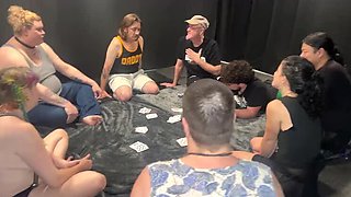 Card Game Truth or Dare Leads to Wild Queer Orgy - Anal, Squirt & Lesbian Group Sex