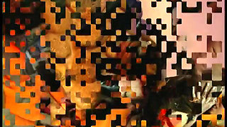 Nasty whores in latex enjoy floor fucking and orgy with big hall owners