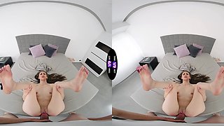 Nicole Sweet enjoys sex in various poses in vr