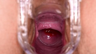 Big Boobed Blonde Masturbates With A Dildo In The Bathroom
