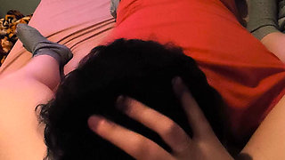 Chilling Out Pussy Licking + Femdom Handjob Reward