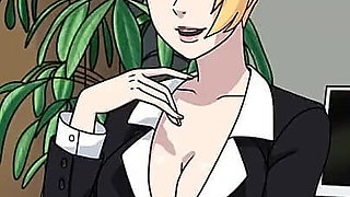 Kunoichi Trainer - Naruto Trainer [v0.21.1] Part 119 Sexy Blonde Secretary Stocking by Loveskysan69