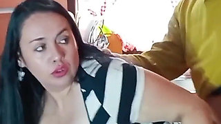 Stepmom Gets a Surprise Fuck in the Kitchen From Her Stepson, Taboo Sex