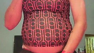 Huge-chested Sissy Jizzing