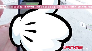 Gambling miss at public blowjob porn