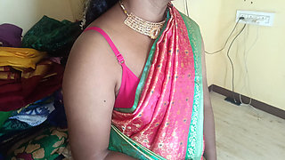 Housewife Saree Show