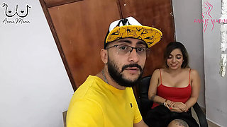AnnieMarin Takes a Massive Cock in HD - Big Tits, Blowjob, and Facial