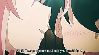 Angel's big tits scene by Hentai Universe