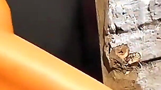 Hot Amateur Big Pussy Latina Flashing Ass and Tits