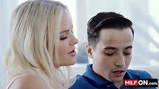 MILFON.com introduces: Pleasuring Mother - real lovemaking with COUGAR Slimthick Vic & Ricky Spanish