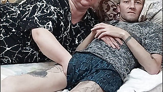 Stepmom Sucks All the Cum Out of Cock
