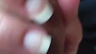 French Teacher Sucks Student Bull Huge Cock in Public Parking Risky Blowjob Until Massive Cumshot
