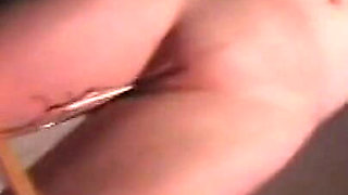 Big Ass Redhead Diana Cruel Big Tits Whipping Pussy and Nipples Punishment Lesson by Sadistic BDSM Master