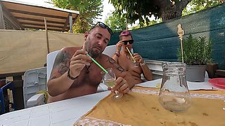 We're Drinking Blend Made of Fresh Pee and Frozen Cum Cubes