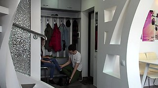 Blonde Laura Crystal with big boobs